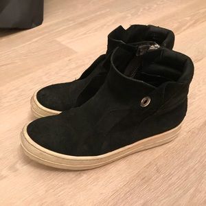 Rick Owens Island Dunks Black leather size 38